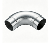 Offre Spéciale : Connecteur de Courbé de Balustrade en Acier Inoxydable 304 pour Projets de Rampe – Fourniture de Quincaillerie