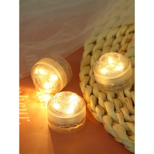 Ming Anjia <b>Mini</b> <b>Led</b> Lantern Winter Melon Shape Waterproof Decorative <b>Light</b> Button Battery Party Lighting - Product Image 1
