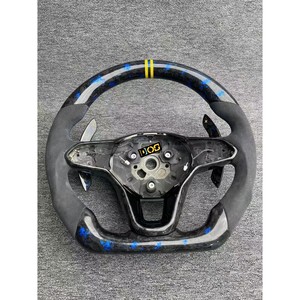 Volante de Fibra de Carbono Volkswagen de Entrega <span class=keywords><strong>R</strong></span>ápida para VW up Amarok Eos Transporter <span class=keywords><strong>T</strong></span>-<span class=keywords><strong>roc</strong></span> Beetle <span class=keywords><strong>R</strong></span> <span class=keywords><strong>Line</strong></span> Polo 6r Scirocco Jetta - Product Image 2