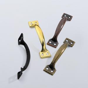 Hardware 3 Inch 4 Inch 5 Inch 6 Inch Antieke Boog-Vormige Ouderwetse Deurspuitbus Houten Deurlade Deurklink - Product Image 3