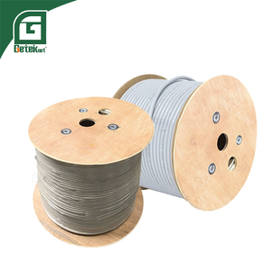 <span class=keywords><strong>สาย</strong></span>อีเธอร์เน็ต GETEKnet Cat5e/6 UTP ขนาด 23-28 AWG ยาว 1000 ฟุต 4 คู่ ทองแดง OFC แข็งแรง ทนทาน ได้รับการรับรองมาตรฐาน RoHS <span class=keywords><strong>สาย</strong></span>สำหรับลิฟต์ <span class=keywords><strong>ราคา</strong></span>ต่อเมตร - Product Image 1