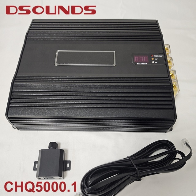 5000.1 Car Amplifier Newly Upgraded Brazilian Style 5000Wrms Digital Monoblock Car Amplifier With Voltage Display for Car Audio