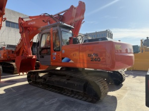 Japan Made Used <b>Excavator</b> Hitachi ZX240 24 Tons Secondhand Hydraulic Crawler Digger Low Working Hours High Quality - Product Image 2