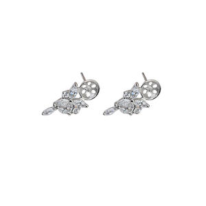 Pendientes Largos de Plata S925 con Múltiples Cuentas y Borlas, 5-7 Perlas, Accesorios de Bricolaje para Mujer, Componentes y Fornituras de Joyería Semi-Acabadas-1136 - Product Image 5