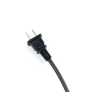 Standard 6 FT AC EU Plug Power Cord Assembly OEM 2pin plug power cable assembly for computer