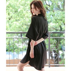 Venta al por mayor de pijamas de mujer de buena calidad negro blanco vida en casa precio con descuento - Product Image 2