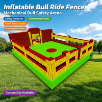 Machine de rodéo gonflable professionnelle en PVC pour événements extérieurs, fêtes et festivals, location