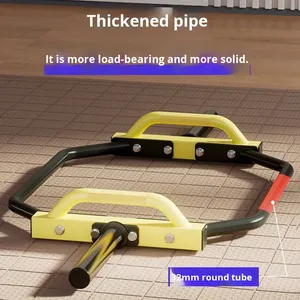 Barra de barra Hexagonal de acero, estante de barra de anillo Hexagonal ajustable para <span class=keywords><strong>Bar</strong></span> Squat Deadlift Gym Farmer's Walk Exercise - Product Image 2