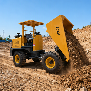 EPA FCY30 4x4 Mini-Kipper mit Radantrieb und Frontlader für Bauarbeiten, Geländefahrzeug, 4-Rad-Kipper mit Lagerkern für den Bergbau - Product Image 1