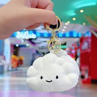 Niedlicher Ausdrucksreicher Kleiner Cangbao-Dampfbrötchen-Plüschtier-Schlüsselanhänger, Greifpuppen-Maschinenanhänger aus Polyester, 6 cm