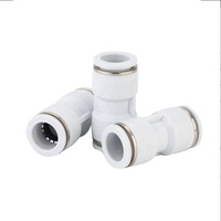 Raccord pneumatique CHDLT PU-6 PU-8, raccord rapide pour tuyau de 6 mm et 8 mm, connecteur PU, raccord en plastique