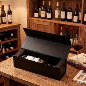 Ensemble de boîtes en carton et tubes en papier personnalisés, de qualité alimentaire, écologiques et recyclables pour thé, matcha, noix, assaisonnements et vin rouge - Product Image 1