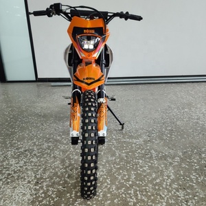 Fabbrica diretta di alta qualità Kews <span class=keywords><strong>140cc</strong></span> 4 tempi raffreddato ad olio Pit Bike elettrico Start Gas combustibile a basso costo moto Off-Road per i bambini - Product Image 5