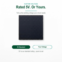 Panel Surya Mini Low Light 0.1W 0.2W 0.3W 0.5W 1W PV Surya SMT Kecil 5V 6V 9V Modul Surya untuk Sensor Nirkabel Pelacak GPS