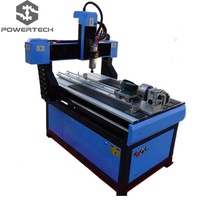 Mini 4 As Hobby Cnc Router Voor Hout Metaal 2.2kw/3kw Spindel Motor 600*900Mm Kern Tandwielpomp Motor Nc Studio Syntec Richauto
