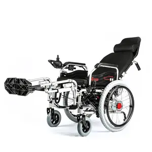 Современный дизайн, инвалидная коляска с откидывающейся спинкой для путешествий для пожилых людей