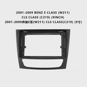 Panneau de lecteur GPS d'<span class=keywords><strong>autoradio</strong></span> XinYoo pour Benz classe E W211 2002-2008 support de cadre Fascias 9 ''taille voiture lecteur MP5 lecteur Audio de voiture - Product Image 3