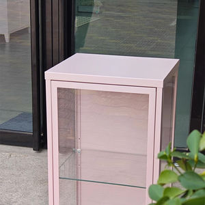 Mỹ kim loại kính Tủ Sách phòng khách pháp cửa kính hiển thị tủ tường Tủ sàn Tủ tùy chỉnh - Product Image 3