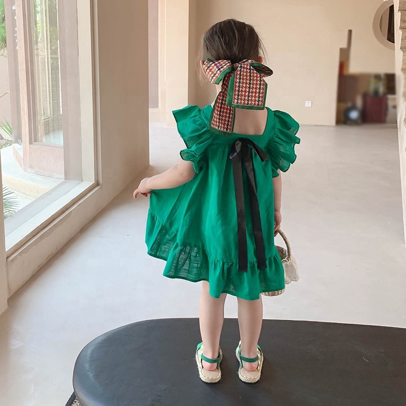 a line dress childrens A Line A La Mode Girls Dress Sewing Pattern - by Blank Slate Pattens
