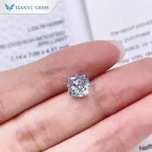 Tianyu Diamond Promotion IGI Certified 2.0ct Natural Fancy Blue Color Lab Grown HPHT CVD Diamond For Jewlery