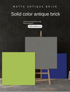 600x600 màu Matte gạch cổ, mẫu giáo và trường học Màu Gạch lát sàn - Product Image 2