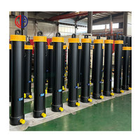 Vérins hydrauliques télescopiques à 3 à 8 étages pour camions à bascule, machines d'ingénierie
