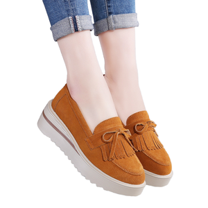 Zapatillas Deportivas de Plataforma para Mujer, Casuales, con Suela Gruesa, Talla Grande 43, Tendencia de Moda de Primavera, Plantilla de Goma - Product Image 1