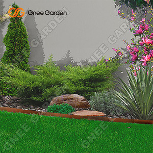 Bordatura per Giardino in Acciaio Corten Resistente e Rustico, Bordo Metallico per Paesaggistica - Product Image 6