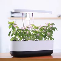 Jardinière électronique intelligente en ABS avec système hydroponique Bluetooth pour la culture de légumes et plantes d'intérieur modernes