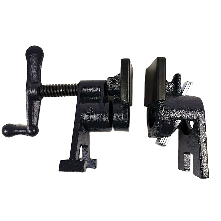 Adjustable Pipe Clamp Quick Release Woodworking Cast Iron Carpentry Clamping Tool/other Heavy Clamping Inch Cast Iron,metal