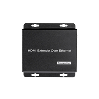 Extensor HD-MI de 200M, Cable de Red Ethernet RJ45, Extensor KVM sobre IP, Transmisor Receptor, Conversor de Video para PC y TV