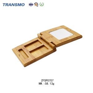 Palette de fards à paupières écologique, emballage vide, palette de fards à paupières en plastique vide, palette de fards à paupières magnétique en bambou - Product Image 6