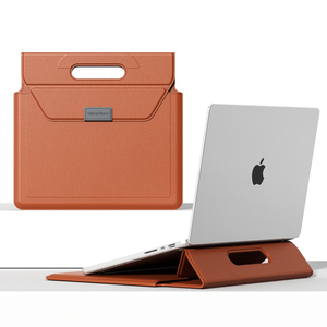 Haute qualité 13-16 pouces étanche en cuir PU pour ordinateur portable housse de protection sac avec support pour <span class=keywords><strong>MacBook</strong></span> Air 13.3 <span class=keywords><strong>Pro</strong></span> <span class=keywords><strong>14</strong></span> - Product Image 1
