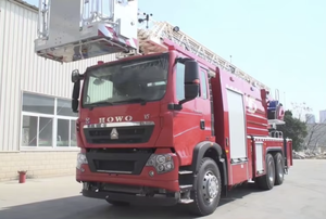 <span class=keywords><strong>Camion</strong></span> de pompiers à échelle aérienne haute performance YT32M1 adapté à la lutte contre les incendies urbains et aux opérations de sauvetage d'urgence - Product Image 2