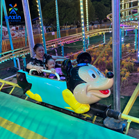 Offre Spéciale : Montagnes Russes Extérieures Crazy Mouse, Équipement d'Attraction à Grande Capacité sur Rail en Acier pour Fêtes Foraines