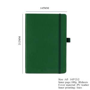 A5 Pu Por Mayor Profesional 100 Hojas Cuadernos Promocional Libretas Personalizadas Con logo - Product Image 6