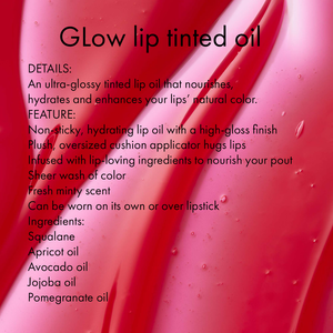 Kustom aplikator besar minyak lip <span class=keywords><strong>glow</strong></span> vegan berwarna alami minyak bibir label pribadi - Product Image 3
