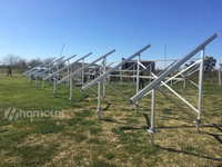Système de support au sol pour panneaux solaires, support de montage au sol, installation facile, support flottant, durée de vie de 25 ans
