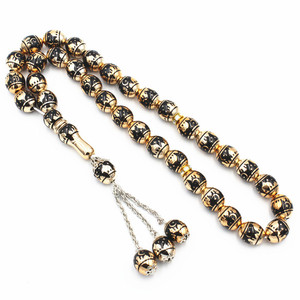 New Design 12mm * 14mm Oval Tasbih <strong>Prayer</strong> Beads 33 <strong>Rosary</strong> Misbaha Muslim Tesbih