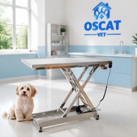 Table d'examen vétérinaire OSCAT, table électrique réglable en hauteur, en acier inoxydable 304, équipement médical pour animaux, diagnostic animal