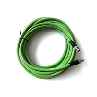 Personnalisé Plusieurs Couleurs Étanche CAT6A M12 Câble Ethernet Isolation PVC X Coded RJ45 Faisceau de Câblage pour Automobile