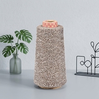 Fil recyclé en coton et polyester mélangé, fil filé à l'ouverture (OE), fil en cône, fil pour balai, fil pour gants, fil pour tablier
