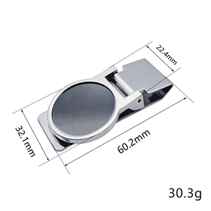 不锈钢钱夹钱包时尚钱夹钱夹钱包 - Product Image 5