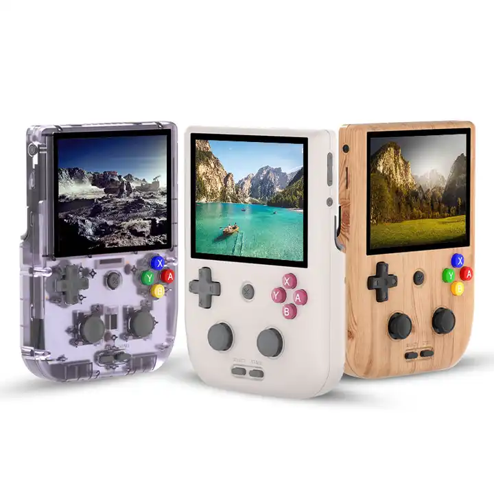 portable anbernic rg405v handheld game console