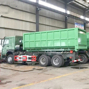 Prix d'usine Sinotruk Howo 6X4 10 roues 20 tonnes 25 tonnes Camion benne à bras de levage pour la collecte des déchets à vendre - Product Image 4
