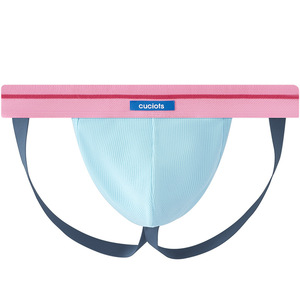Slip <span class=keywords><strong>perizoma</strong></span> da uomo ODM in maglia sexy traforata in modal con doppio elastico, traspirante, G-string da uomo, alternativa elegante ai boxer - Product Image 2