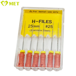 Nha Sĩ Công Cụ Dụng Cụ Nha Khoa Nội Nha Tay Sử Dụng H-Các Tập Tin Cho Kênh Gốc Điều Trị-Kích Thước Các Loại #15-40 21/25/28Mm - Product Image 2