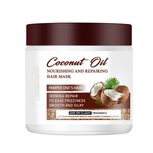 Hot Bán 500Ml Chuyên Nghiệp Hữu Cơ Keratin Collagen Mặt Nạ Tóc Điều Trị Dầu Dừa Tự Nhiên Giữ Ẩm Chăm Sóc Tóc Mặt Nạ Tóc - Product Image 3