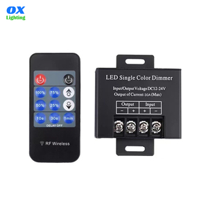 Dimer LED 11 Key 30A Dimmer Light Bar Bajo voltaje 12-24V Control remoto Atenuación LED Dimmer para tira de LED - Product Image 1