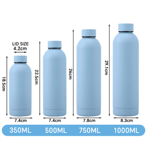 Botella de Acero Inoxidable de 500 ml, Biberón, Botella de Agua Aislada al Vacío para Alimentación de Bebés - Product Image 2